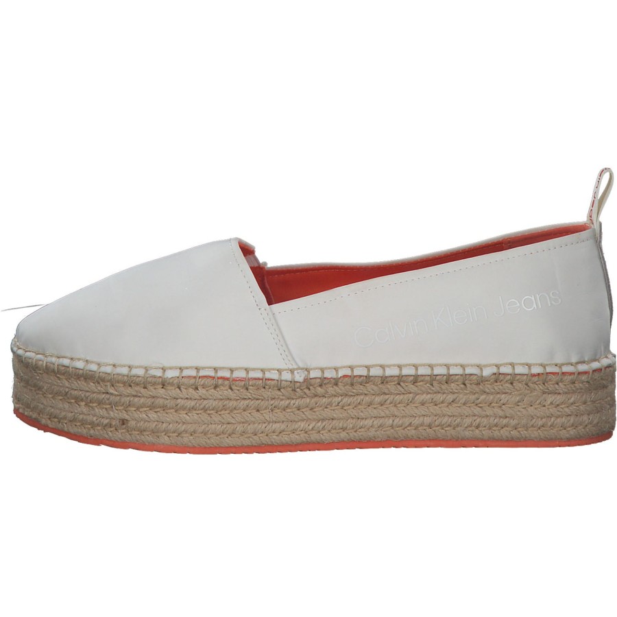 Damen Calvin Klein | Calvin Klein Yw0Yw00989, Slipper, Damen, Weiu00Df