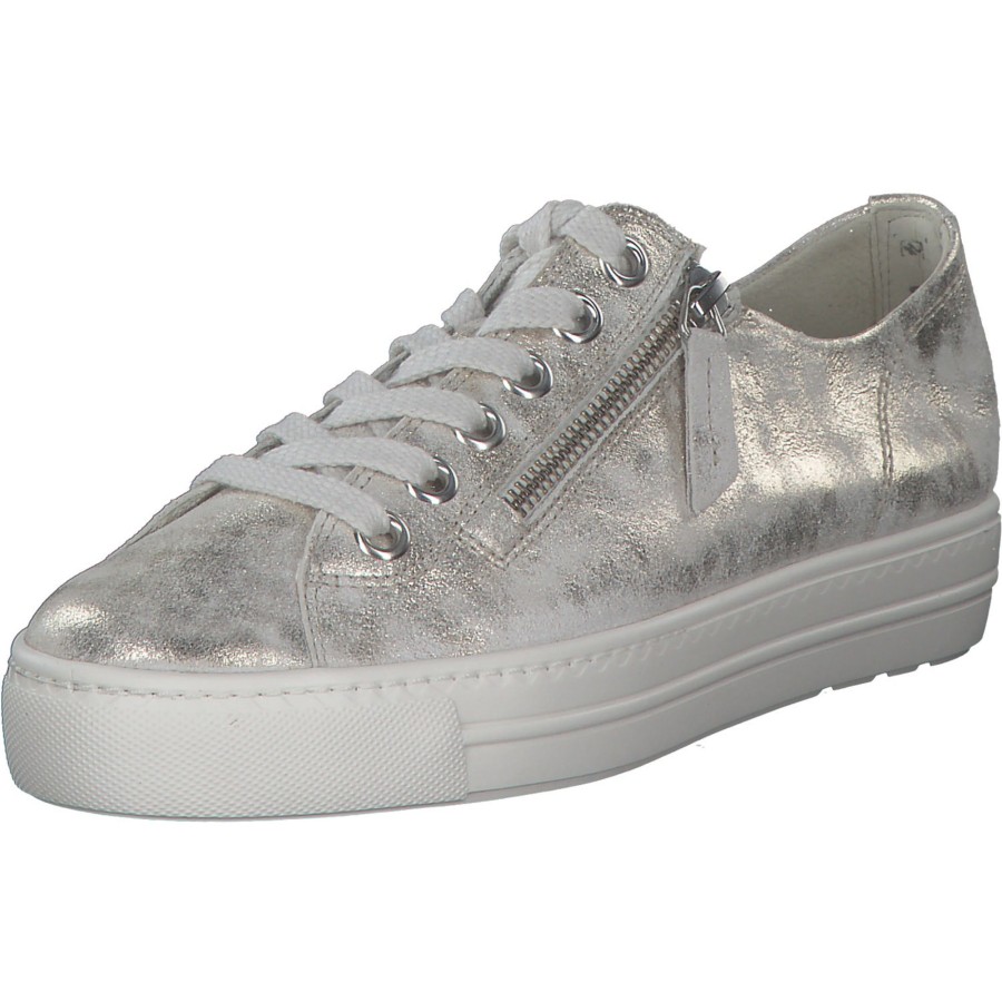 Damen Paul Green | Paul Green 5206, Sneakers Low, Damen, Silber