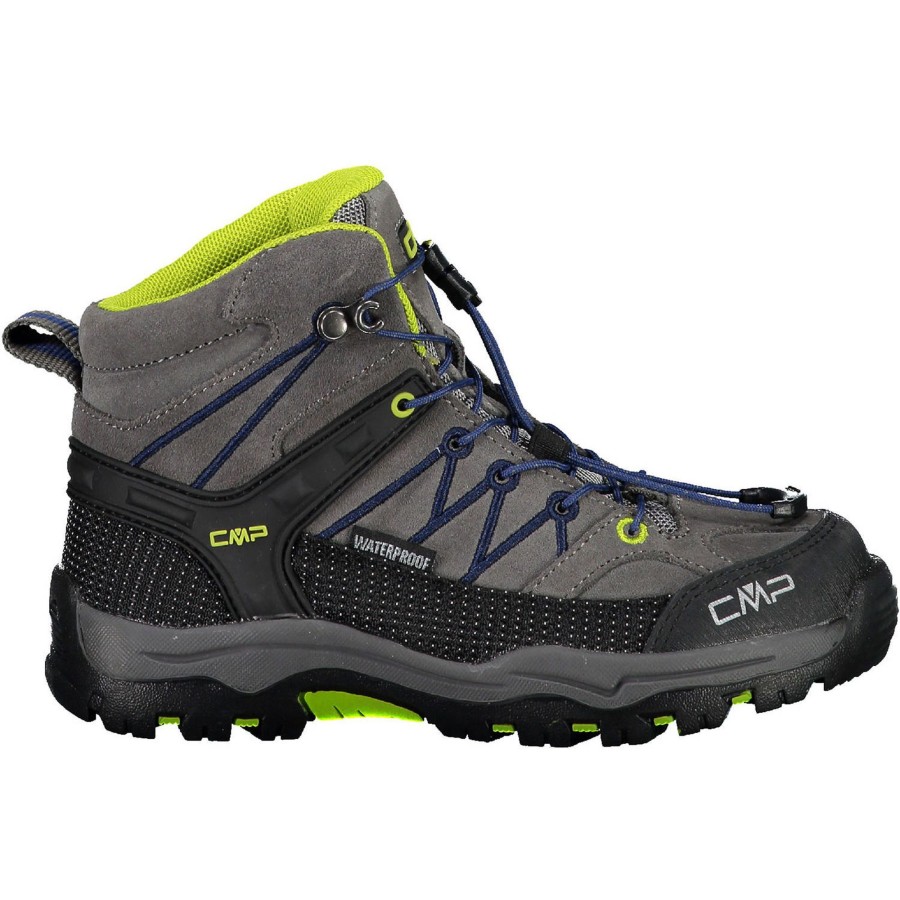 Kinder CMP | Cmp Rigel Mid 3Q12944 M, Wanderstiefel, Kinder, Grau (Grey/Volt)