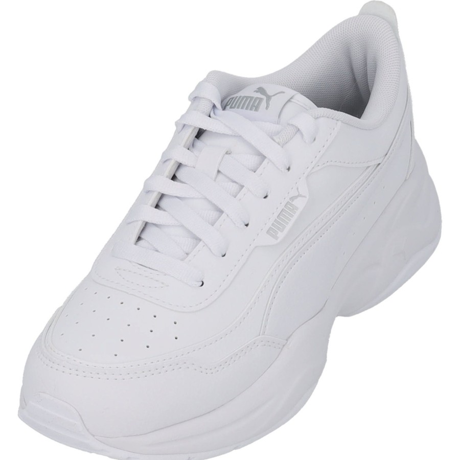 Damen Puma | Puma Cilia Mode 371125, Sneakers Low, Damen, Weiu00Df (Puma White-Puma Silver)