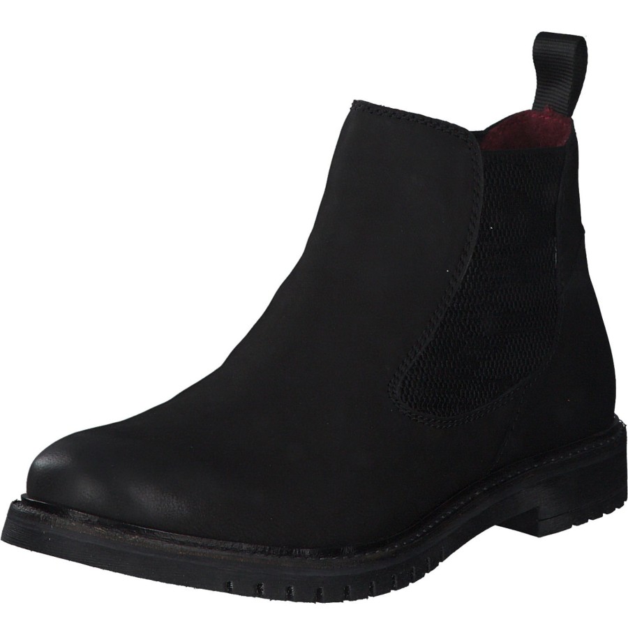 Herren Bugatti | Bugatti Caj 83739, Chelsea Boots, Herren, Schwarz