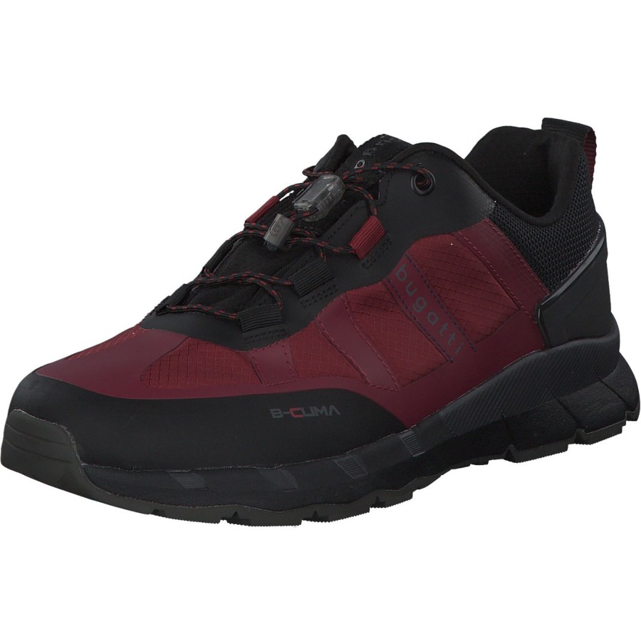 Herren Bugatti | Bugatti Serval A7201, Sneakers Low, Herren, Rot