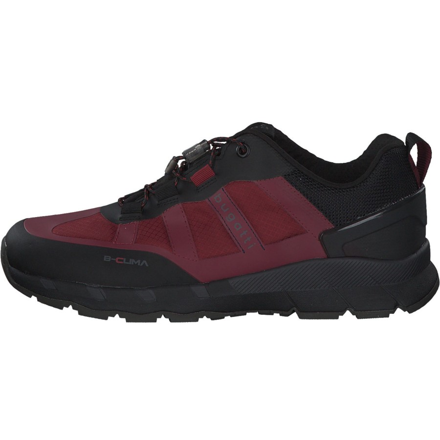 Herren Bugatti | Bugatti Serval A7201, Sneakers Low, Herren, Rot