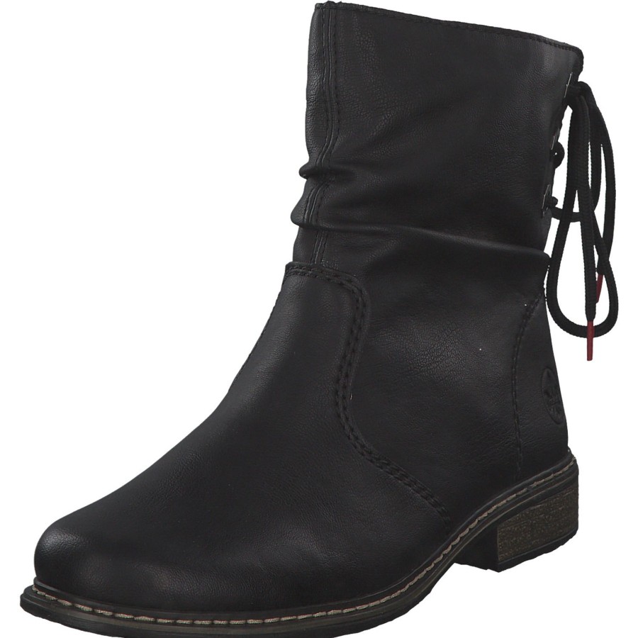 Damen Rieker | Rieker Z49L1, Stiefeletten, Damen, Schwarz