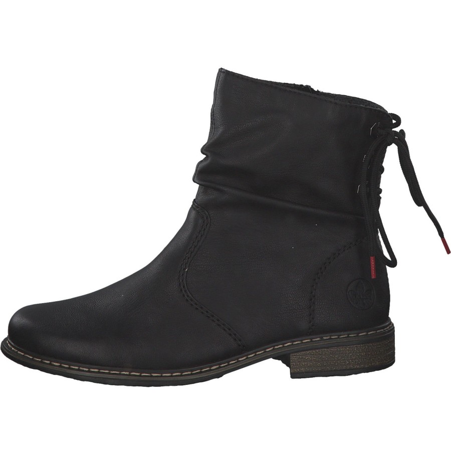 Damen Rieker | Rieker Z49L1, Stiefeletten, Damen, Schwarz