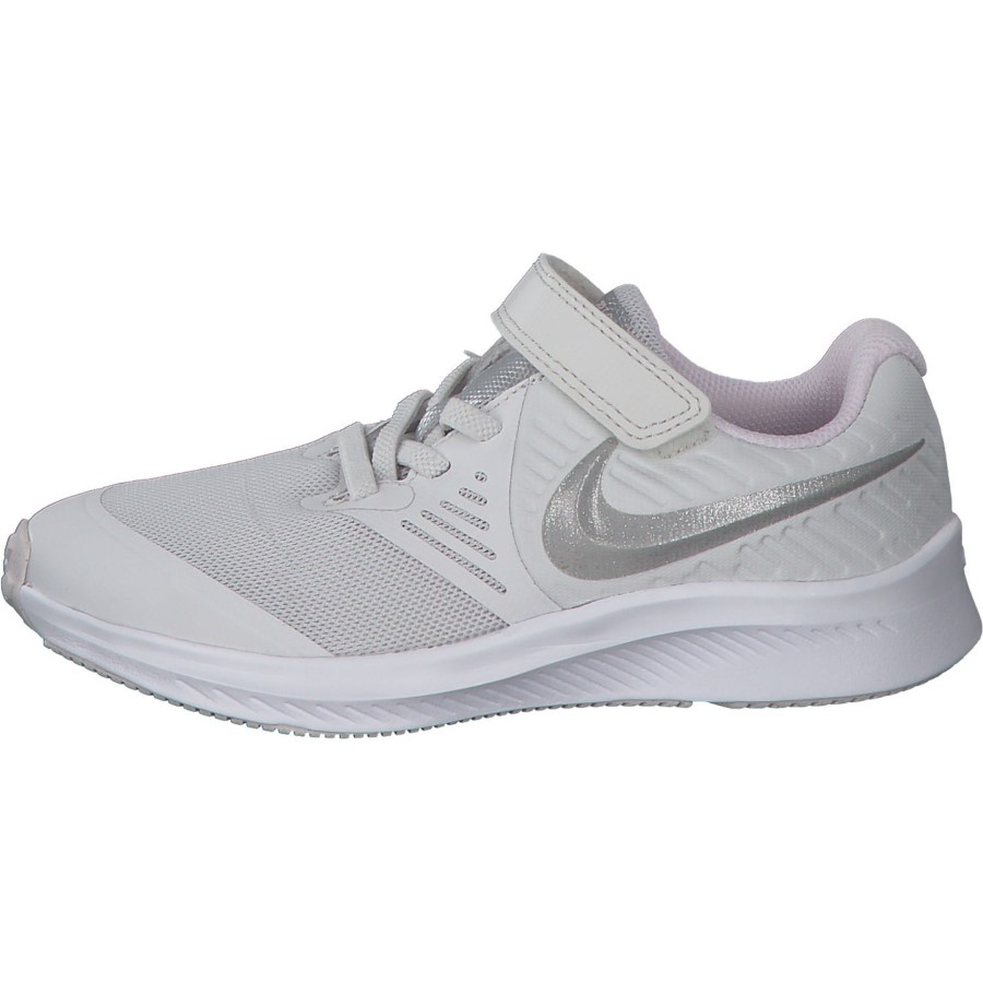 Kinder Nike | Nike Star Runner At1801 W, Sneakers Low, Kinder, Platinum Tint/Mtlc Platinum-Li