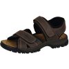 Herren Rieker | Rieker 25051, Klassische Sandalen, Herren, Braun/Schwarz