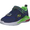 Kinder Skechers | Skechers 401660L, Sneakers Low, Kinder, Navy/Lime/Red