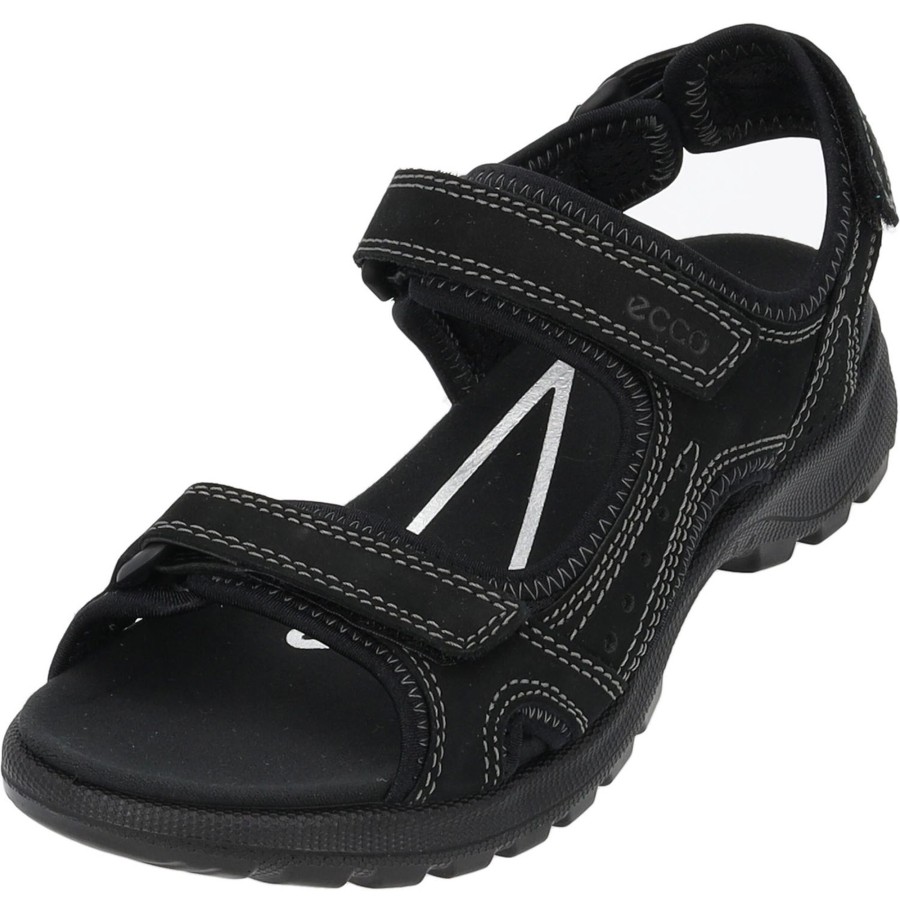 Damen Ecco | Ecco Onroads W 690033, Sandaletten, Damen, Black/Black