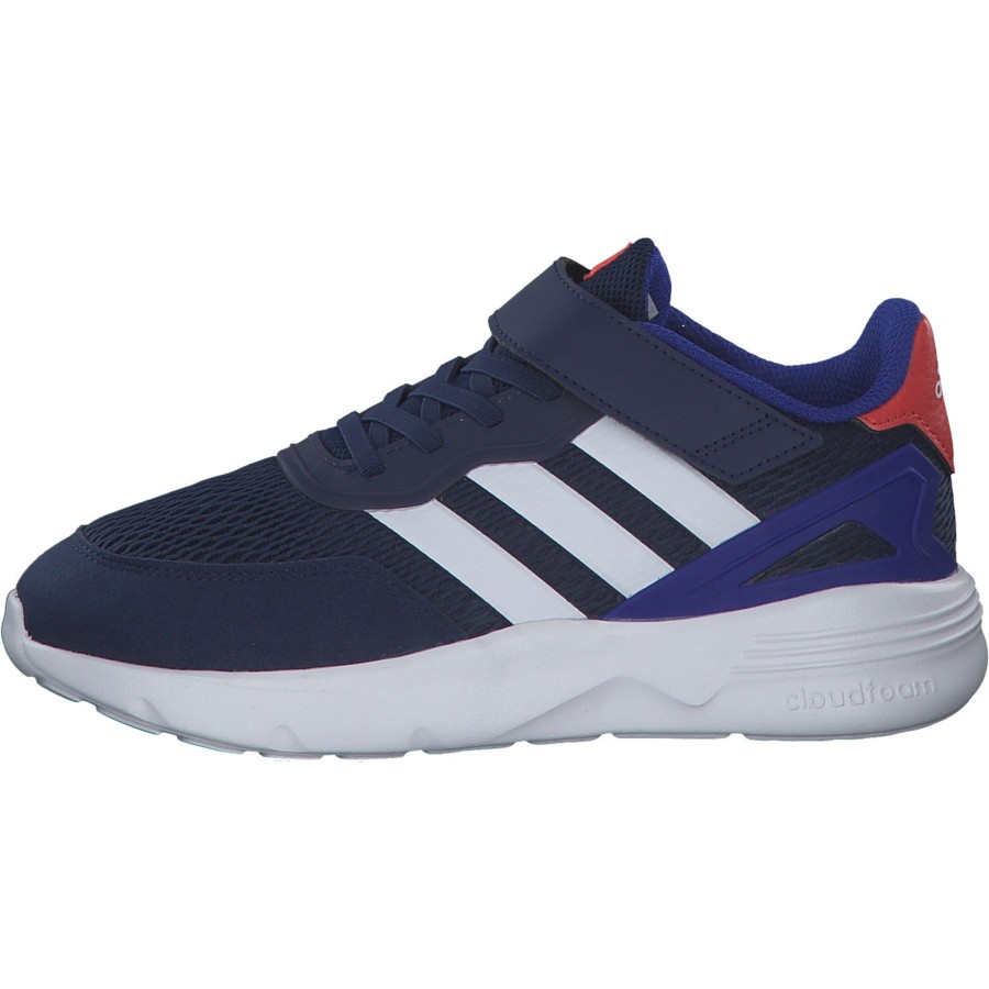 Herren adidas | Adidas Nebzed El K, Sneakers Low, Herren, Dark Blue/Ftwr White/Lucid Blu