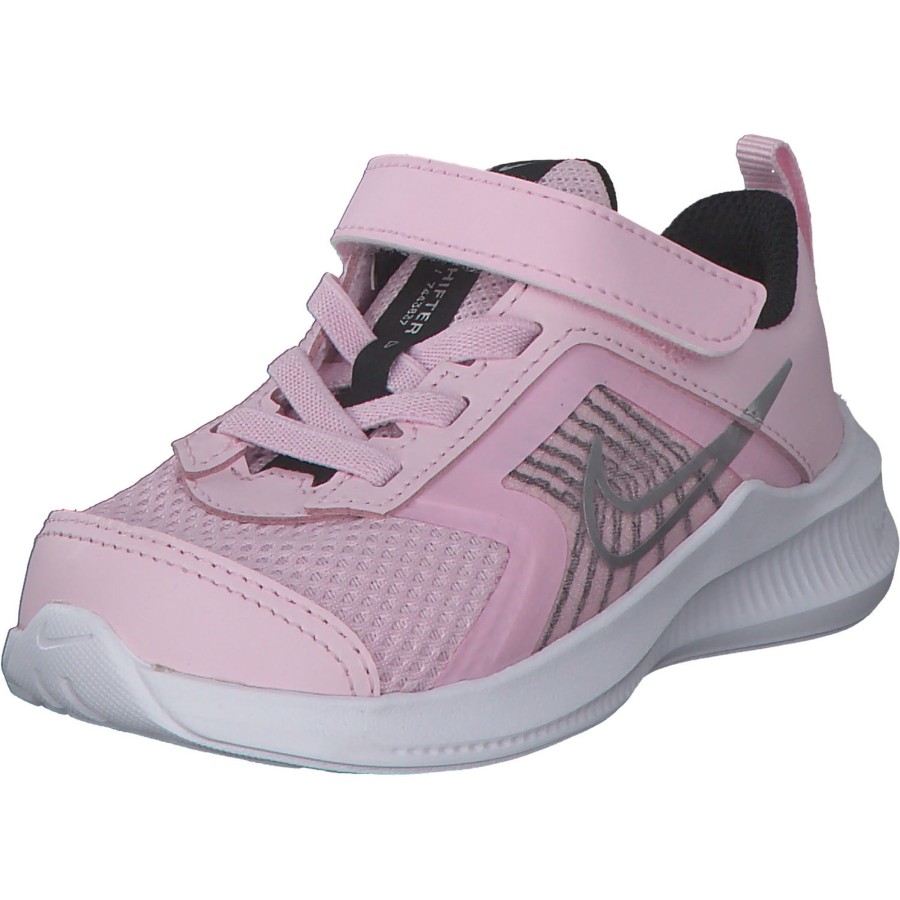 Kinder Nike | Nike Downshifter 11 Cz3967, Halbschuhe (Kinder), Kinder, Pink Foam/Metallic Silver-Blac