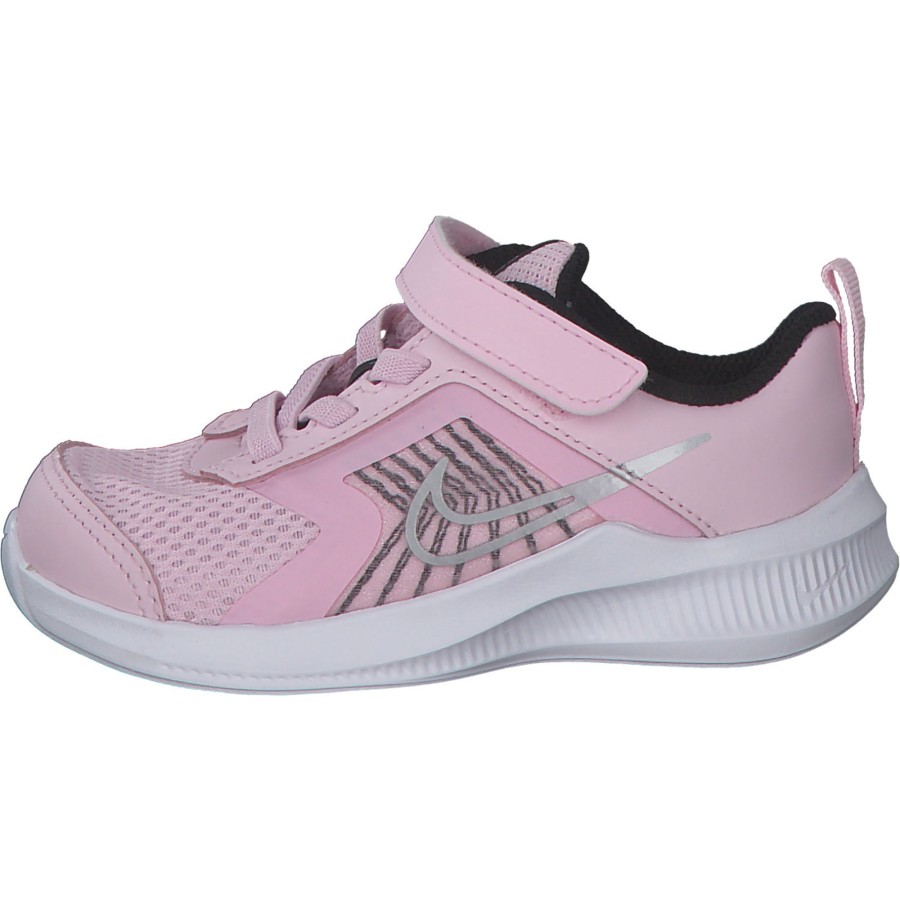 Kinder Nike | Nike Downshifter 11 Cz3967, Halbschuhe (Kinder), Kinder, Pink Foam/Metallic Silver-Blac