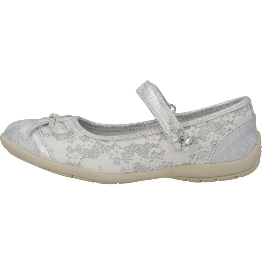 Kinder Geka | Geka Arabella V, Ballerinas (Kinder), Kinder, Silber