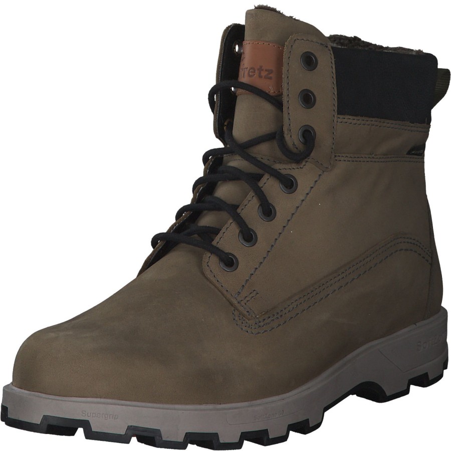 Herren Fretzman | Fretzman 39135616, Schnu00Fcrstiefeletten, Herren, Olive Drab