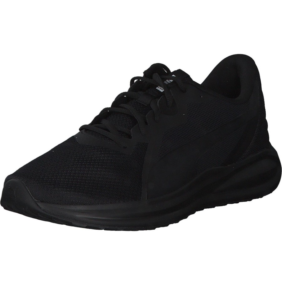 Herren Puma | Puma Twitch Runner 376289 M, Sneakers Low, Herren, Puma Black-Puma Black