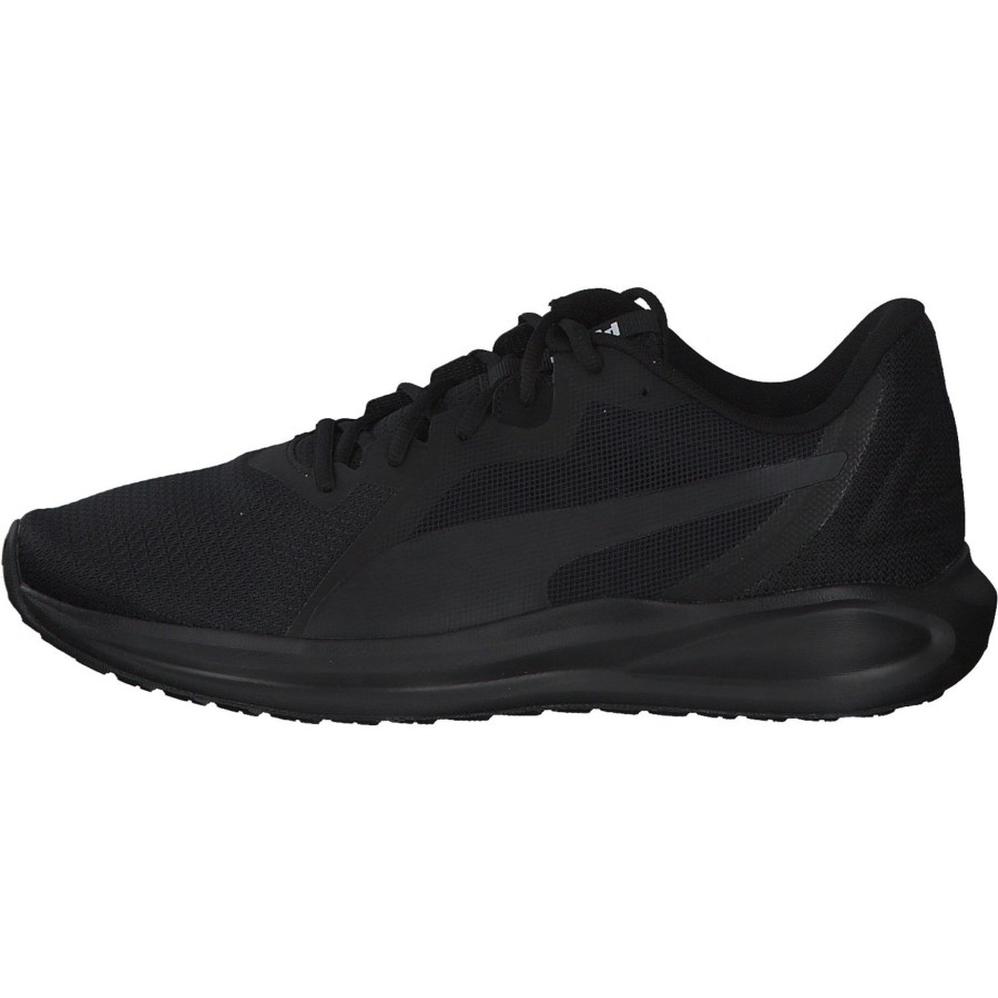 Herren Puma | Puma Twitch Runner 376289 M, Sneakers Low, Herren, Puma Black-Puma Black