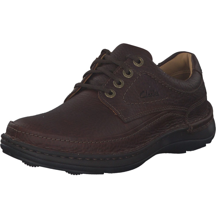 Herren Clarks | Clarks Nature Three 2033, Business-Schnu00Fcrschuhe, Herren, Braun