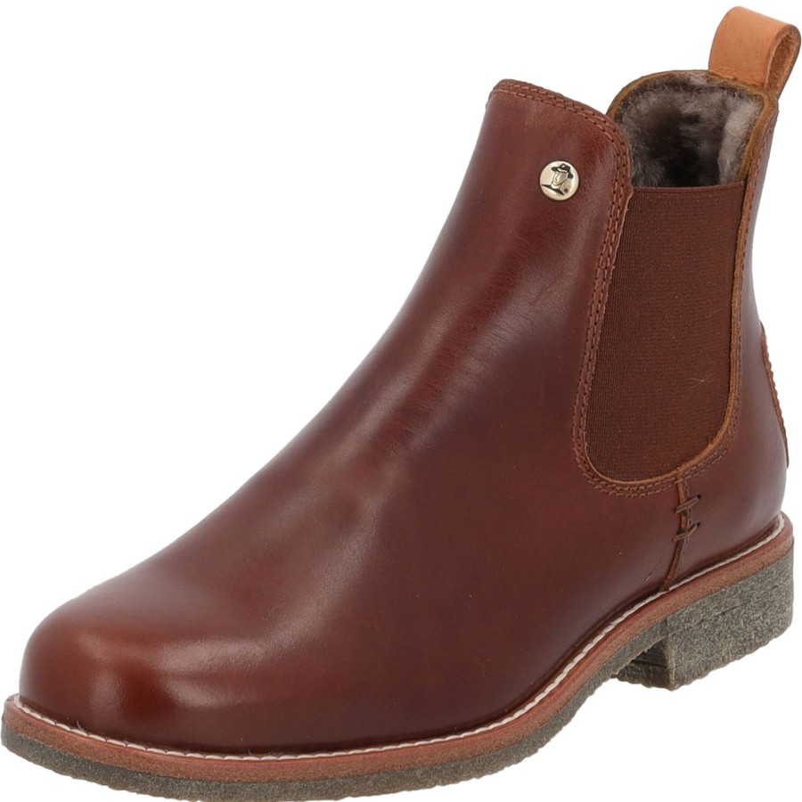 Damen Panama Jack | Panama Jack Travelling Giordanna Igloo B, Chelsea Boots, Damen, Braun (Cuero/Bark)