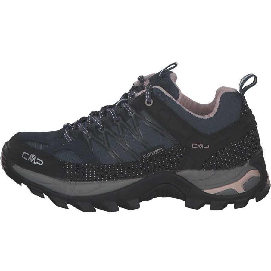 Damen CMP | Cmp Rigel 3Q54456, Trekkingschuhe, Damen, Ashpalt-Antracite-Rose