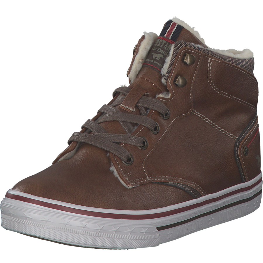 Damen Mustang | Mustang 5056601, Sneakers High, Damen, Cognac