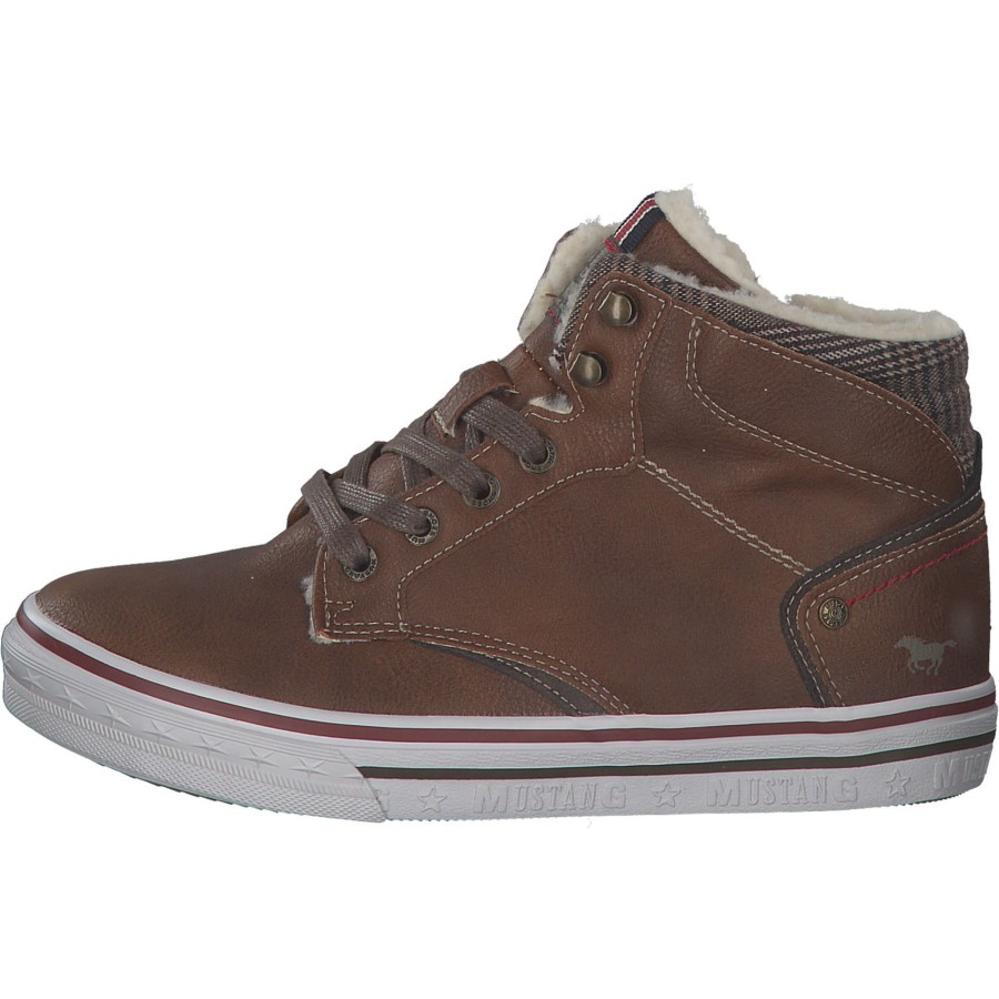 Damen Mustang | Mustang 5056601, Sneakers High, Damen, Cognac