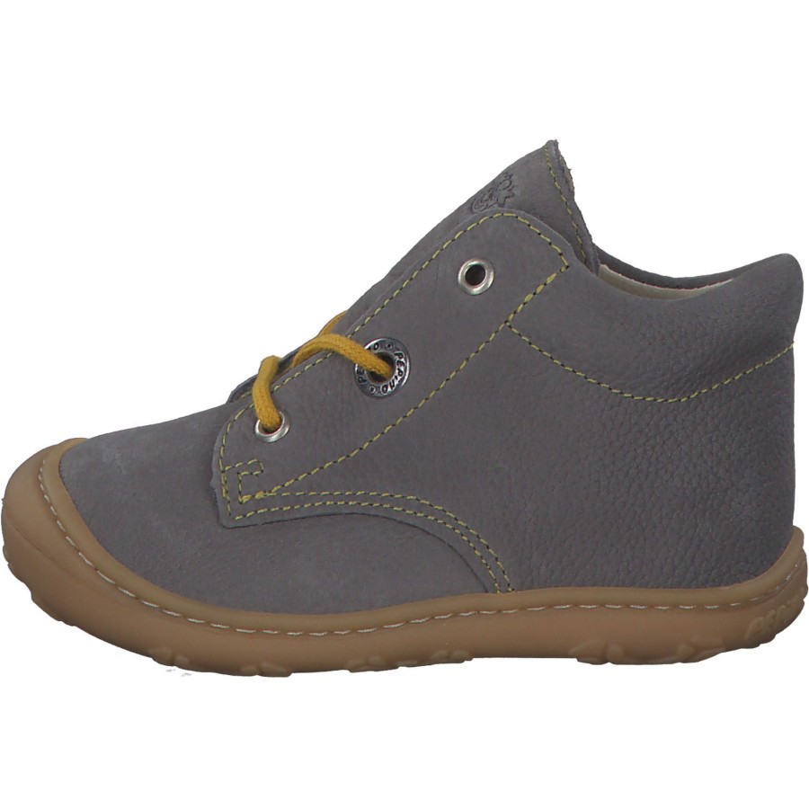 Kinder Ricosta | Ricosta Cory 1200103, Lauflernschuhe, Kinder, Graphit/Gelb