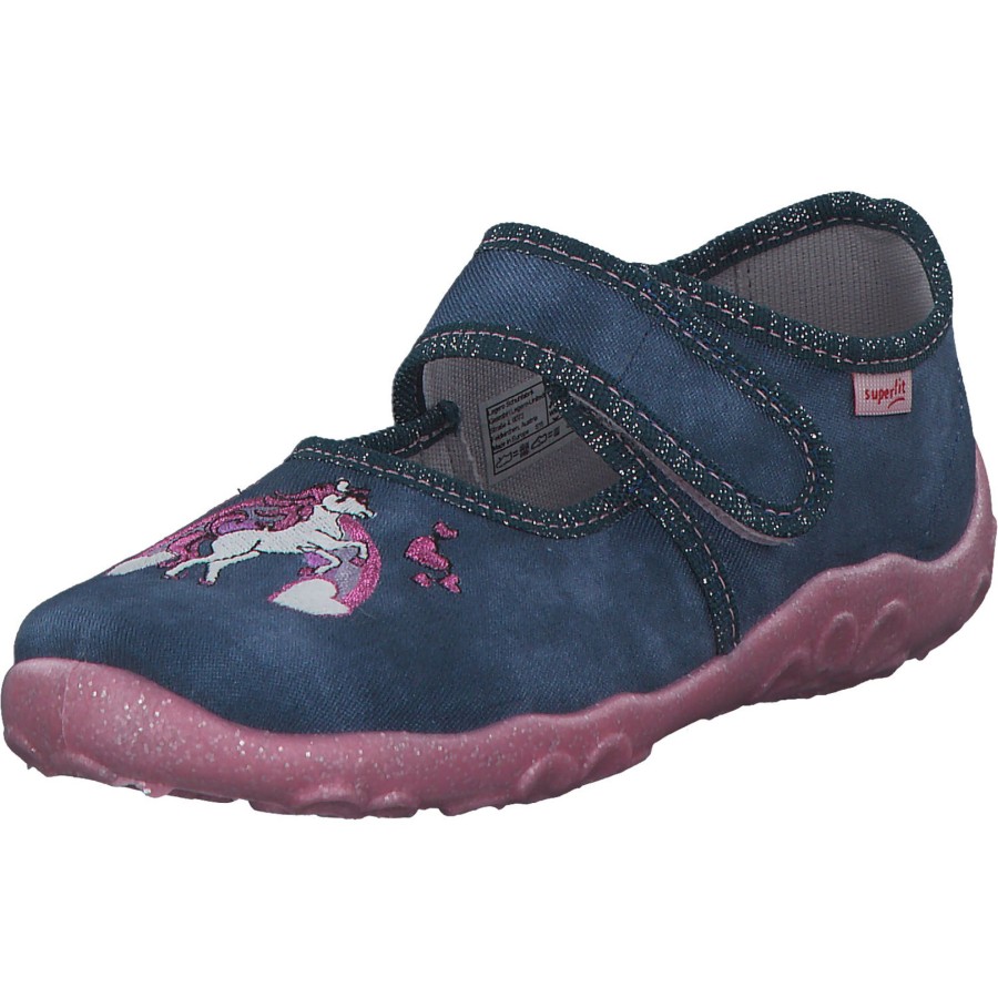 Kinder Superfit | Superfit Bonny 00282, Hausschuhe & Pantoffeln, Kinder, Blau