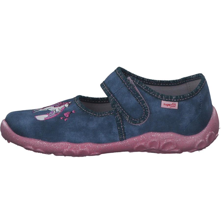 Kinder Superfit | Superfit Bonny 00282, Hausschuhe & Pantoffeln, Kinder, Blau