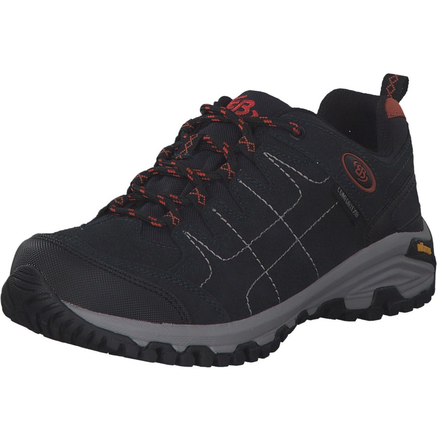 Damen EB-Sport | Eb-Sport Mount Shasta Low, Wanderschuhe, Damen, Schwarz/Orange