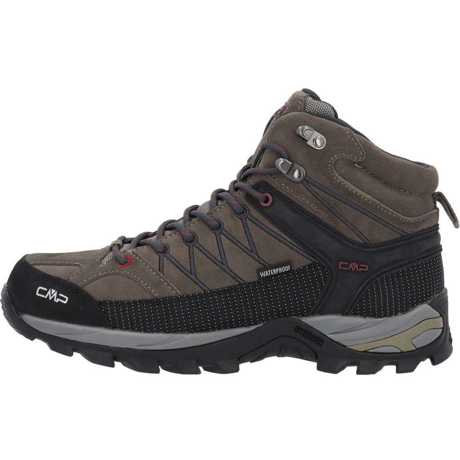 Herren CMP | Cmp Rigel Mid 3Q12947, Trekkingschuhe, Herren, Braun (Torba Grau)