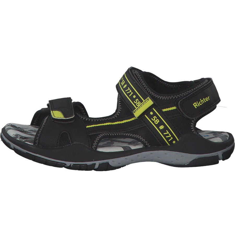 Kinder Richter | Richter 8005, Sandalen (Kinder), Kinder, Black/Neon