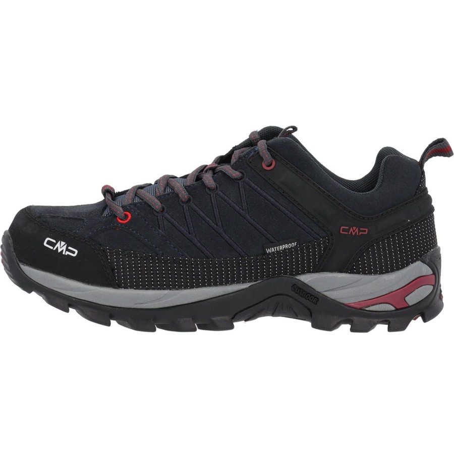 Herren CMP | Cmp Rigel Low 3Q13247, Trekkingschuhe, Herren, Schwarz (Asphalt-Syrah)