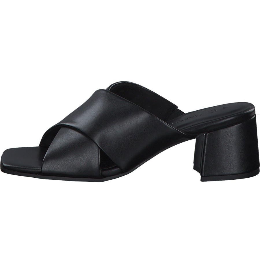 Damen Marco Tozzi | Marco Tozzi 27206, Plateau-Pantoletten, Damen, Black