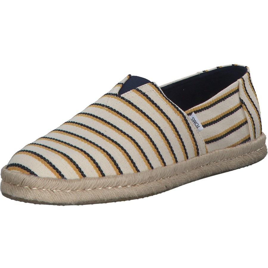 Damen Toms | Toms Alp Rope 1001987, Slipper, Damen, Beige Gru00Fcn