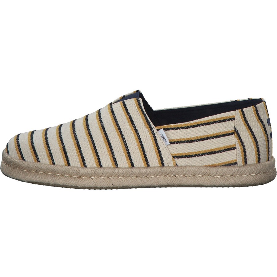 Damen Toms | Toms Alp Rope 1001987, Slipper, Damen, Beige Gru00Fcn