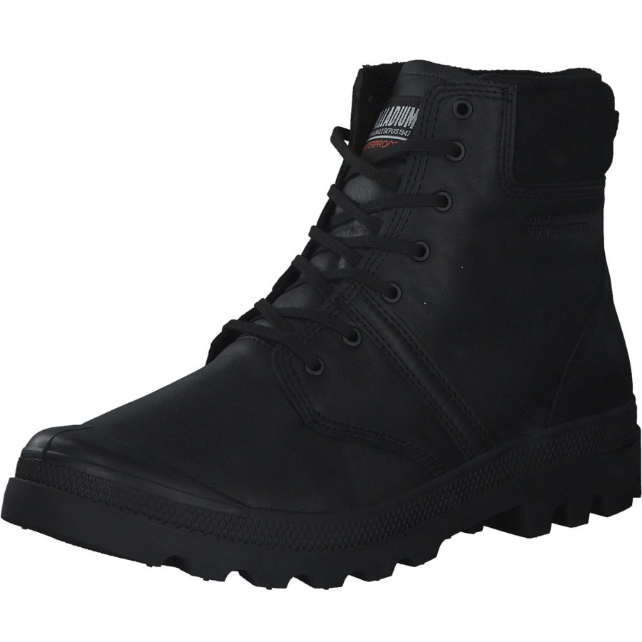 Herren Palladium | Palladium 77982, Schnu00Fcrstiefeletten, Herren, Schwarz