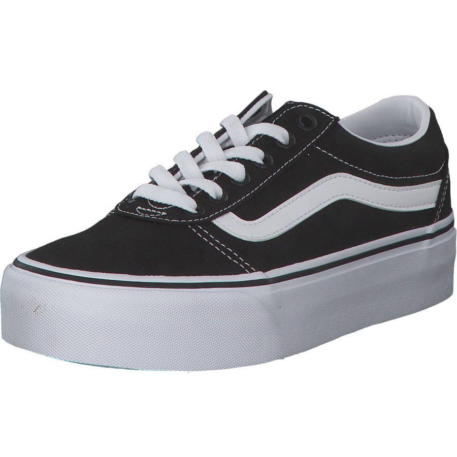 Damen Vans | Vans Ward Vn0A3Tlc, Sneakers Low, Damen, Black/White