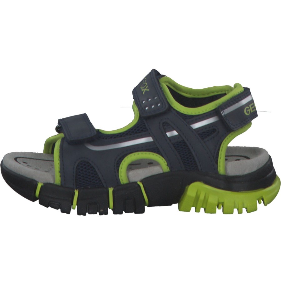 Kinder Geox | Geox J35Ghc, Sandalen (Kinder), Kinder, Navy/Lime