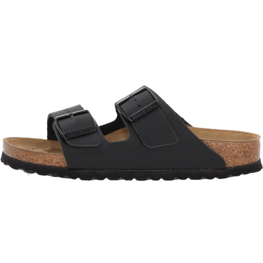 Herren Birkenstock | Birkenstock Arizona Nl Schmal, Pantoletten, Schwarz (Schwarz)