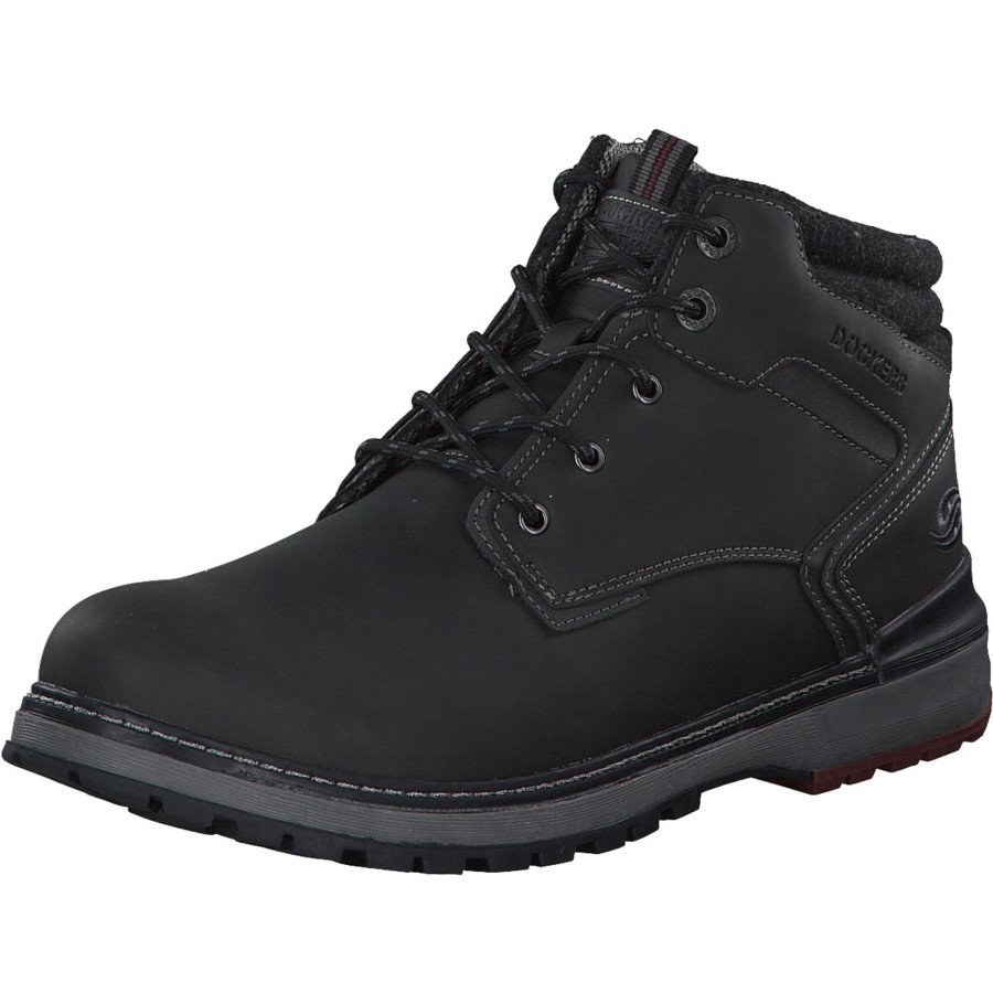 Herren Dockers | Dockers 47Bk811650100 , Stiefel, Herren, Schwarz