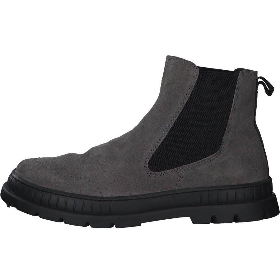 Herren Bugatti | Bugatti Pallario Comfort Ac730, Chelsea Boots, Herren, Grau (Dunkelgrau)