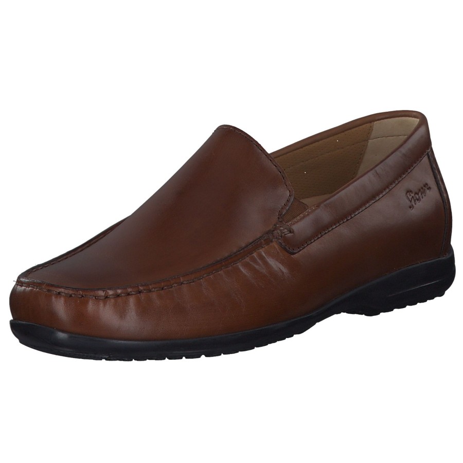 Herren Sioux | Sioux Gion 3662, Klassische Slipper, Herren, Braun (Cognac)