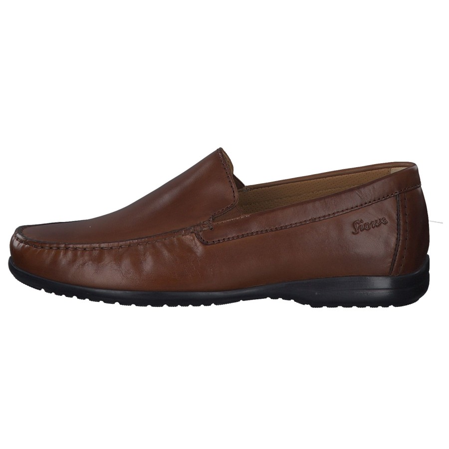 Herren Sioux | Sioux Gion 3662, Klassische Slipper, Herren, Braun (Cognac)