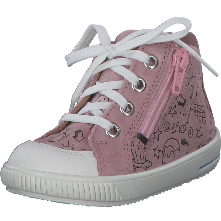 Kinder Superfit | Superfit Moppy 00362, Lauflernschuhe, Kinder, Rosa/Weiu00Df