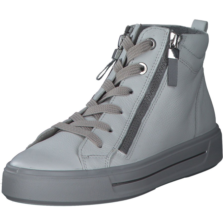 Damen Ara | Ara Courtyard 2.0 27404, Sneakers High, Damen, Nebbia/Grau/Silber