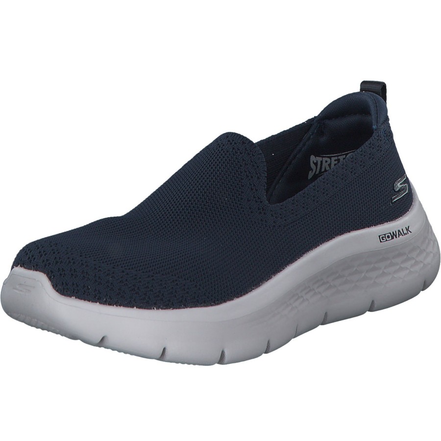 Damen Skechers | Skechers 124957, Sportliche Slipper, Damen, Navy