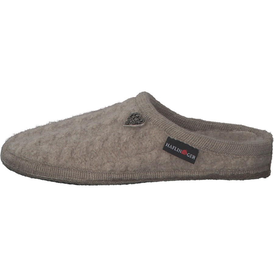 Damen Haflinger | Haflinger 613123, Geschlossene Hausschuhe, Damen, Beige