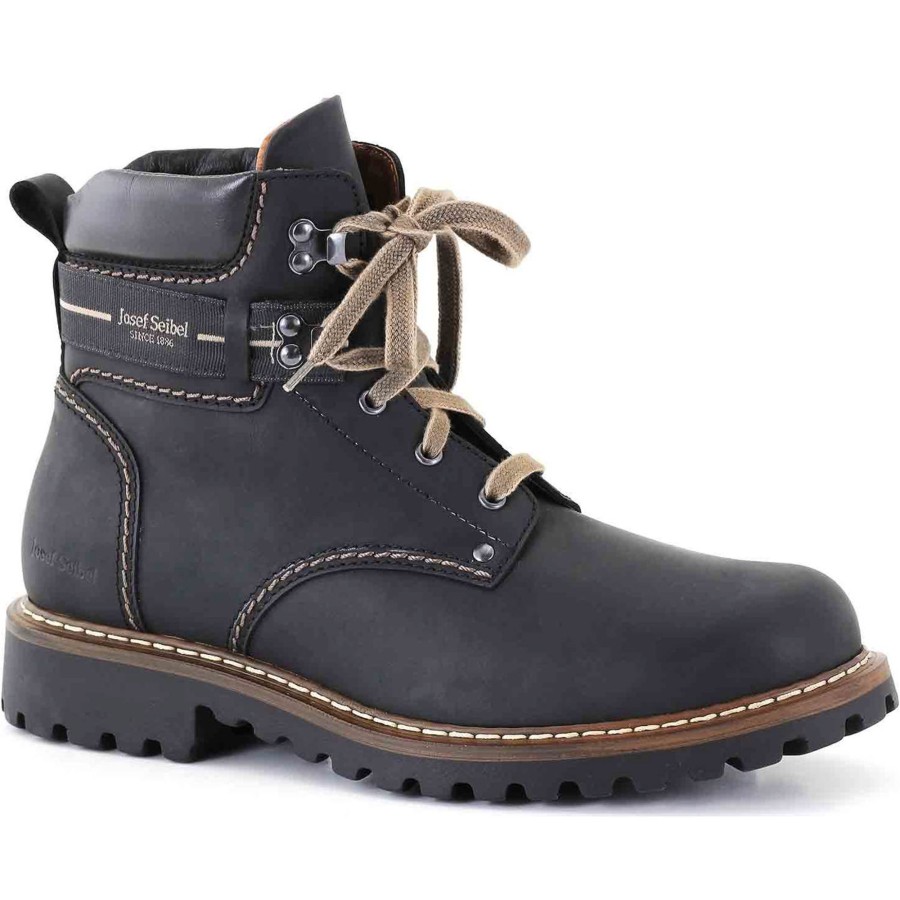 Herren Josef Seibel | Josef Seibel Adelboden 21925, Winterstiefel, Herren, Crazy Hourse Schwarz