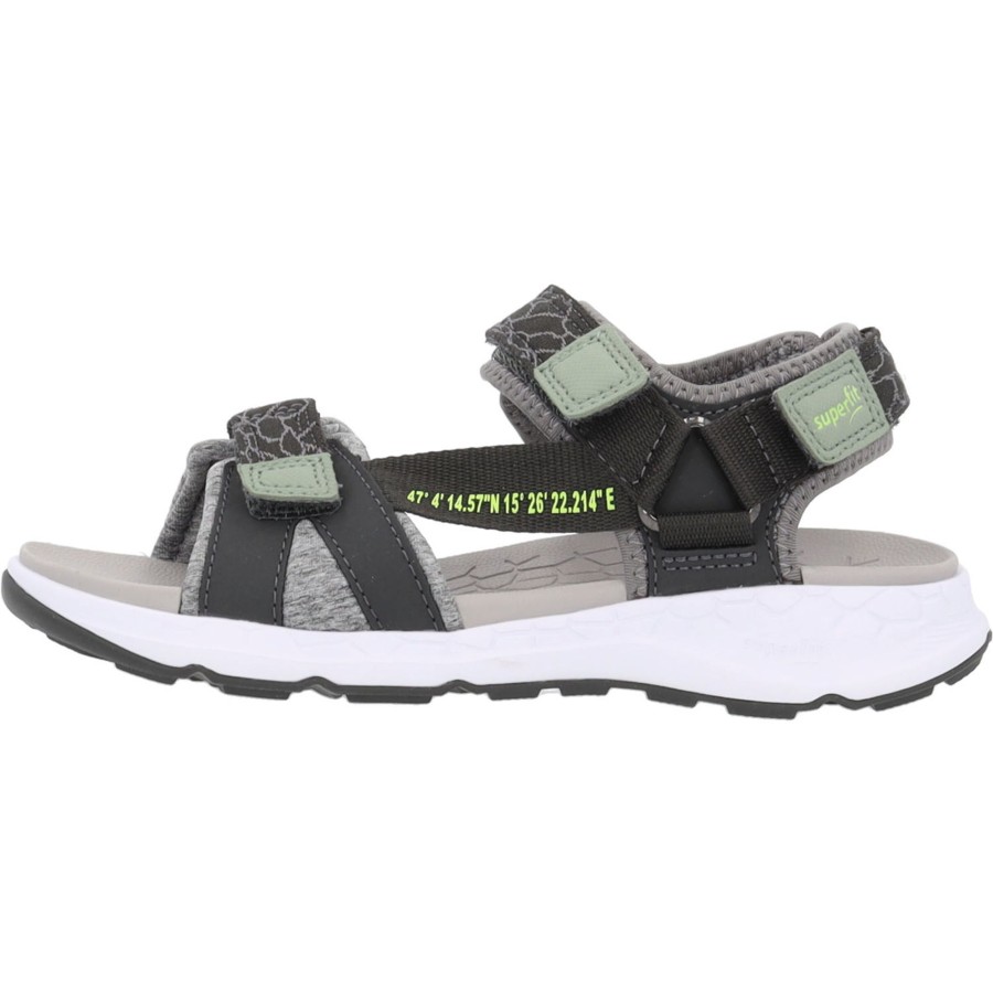 Kinder Superfit | Superfit 00580, Sandalen (Kinder), Kinder, Grau/Hellgrau