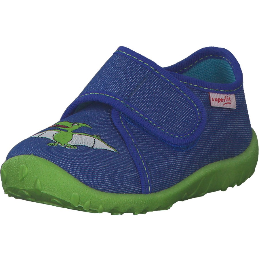 Kinder Superfit | Superfit Spotty 09254 M, Hausschuhe, Kinder, Blau